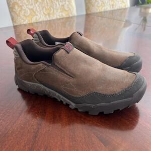 Merrell Annex Trak Moc Men's Slip-On Brown Suede Casual Shoes Size 9